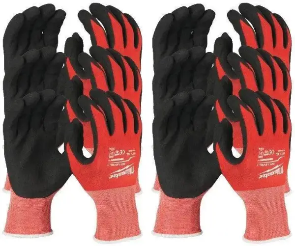 Milwaukee XL Snijklasse 1gedimde handschoenen. 12 Pack Cut Level 1 Handschoenen-XL / 10 - 4932471616