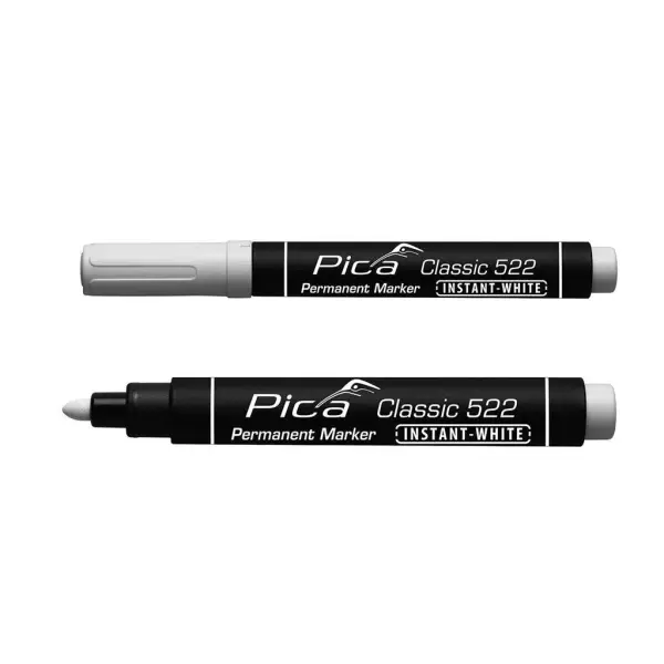 Pica Permanent Marker rond wit (10 stuks) - 522/52 - PI52252