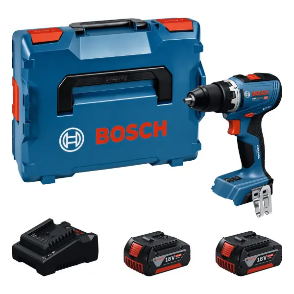 Bosch Professional GSR 18V-65 Accu schroefboormachine 18V 5.0Ah in L-Boxx - 06019N3203