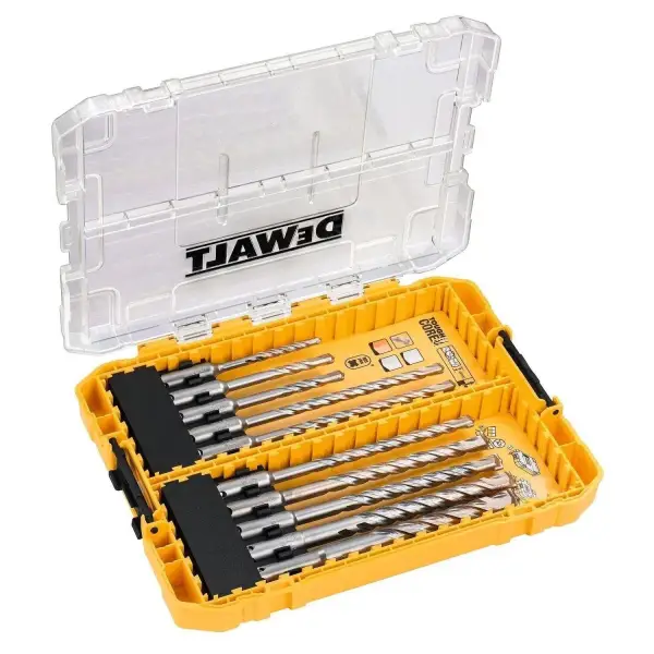 DeWALT 10-delige Borenset SDS-Plus EXTREME2 in Tough Case - DT70753