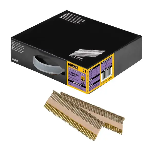 DeWALT 2.8x63mm 33º Papiergebonden Spijkers Verzinkt / Geringd (2200 stuks) - DNPT28R63G12Z