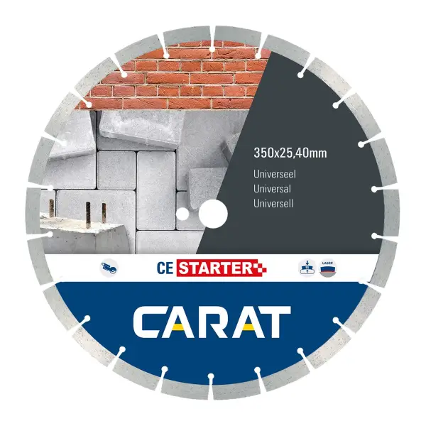 Carat Diamantzaag universeel CES Ø 300 mm, asgat 25,40 mm - CES3004000