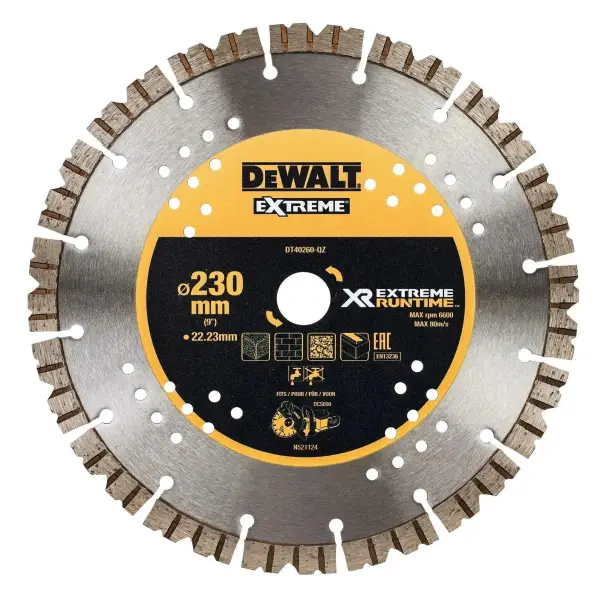 DeWALT 230x22mm Diamantzaagblad - DT40260