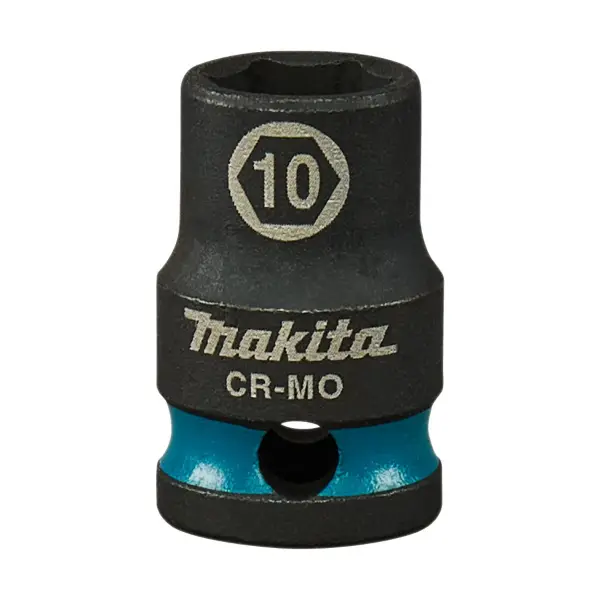 Makita 10 x 28 mm 3/8" Impact Black Krachtdop - E-15914