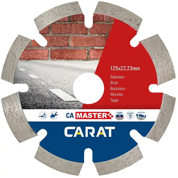 Carat Diamantzaag asfalt CAM Ø 350 mm, asgat 25,40 mm - CAM3504000