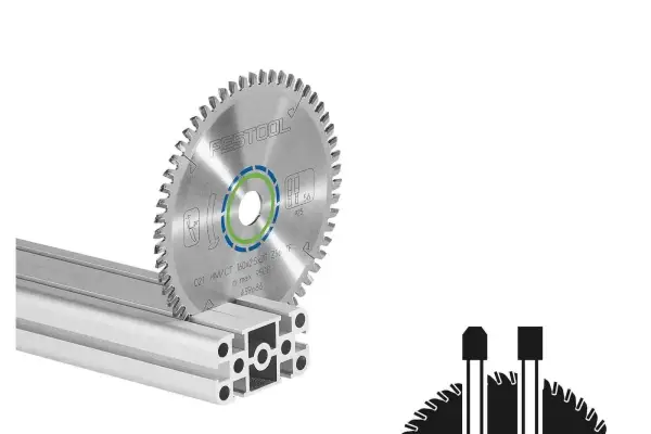 Festool Ø 260mm Asgat 30mm 68T Cirkelzaagblad voor Aluminium | Aluminium/Plastics - 494607
