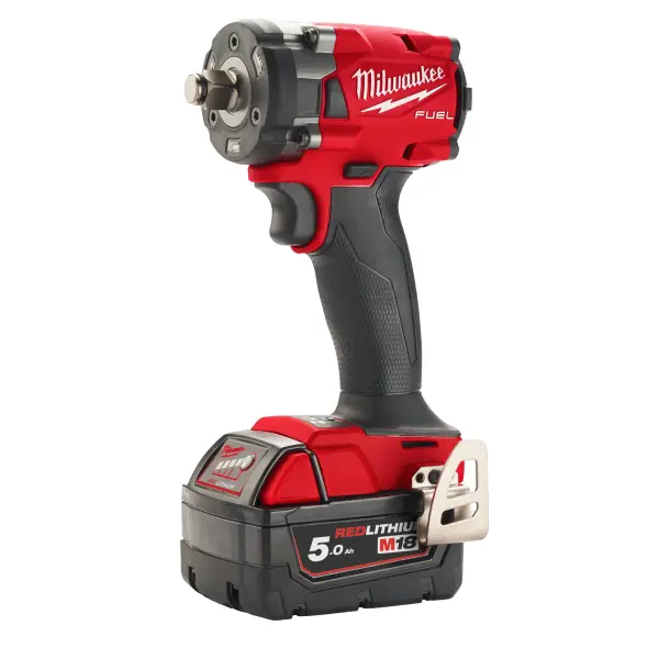 Milwaukee M18 FUEL™ FIW2F12-502X Compacte accu slagmoersleutel 339Nm 1/2" frictiering 18V 5.0Ah in HD-Box - 4933478444