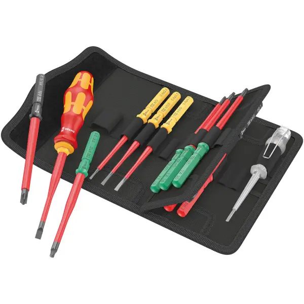 Wera Kraftform Kompakt VDE 16 extra slim 1 schroevendraaierset - 05006608001