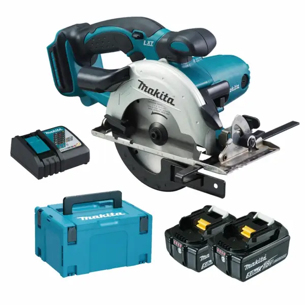 Makita DSS501RTJ Accu Compact Cirkelzaag 136mm 18V 5.0Ah in Mbox