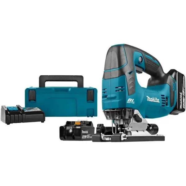 Makita DJV182RTJ Accu Decoupeerzaag D-Greep 18V 5.0Ah in Mbox