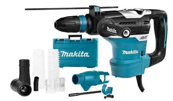 Makita HR4013CV Combihamer SDS-Max 8,0J + stofafzuigset 1100W in koffer
