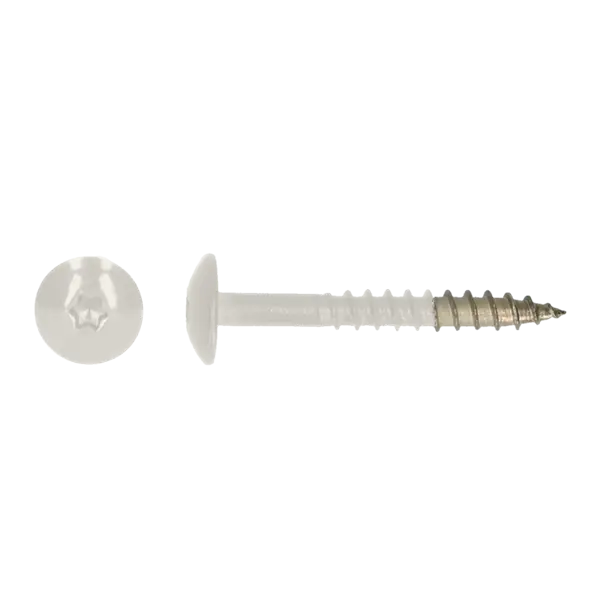 Kleurkopschroef 38mm Ral 9010