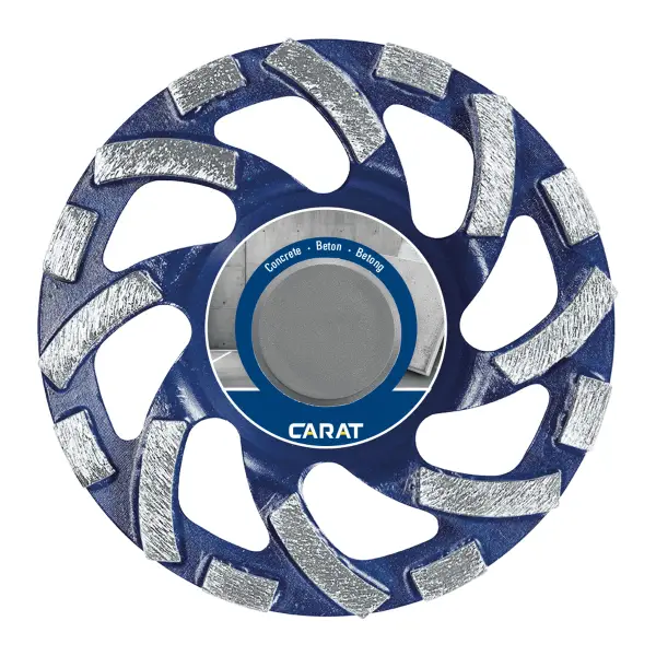Carat Slijpkop beton CUBC Ø 125 mm, asgat 22,23 mm - CUBC1253C0