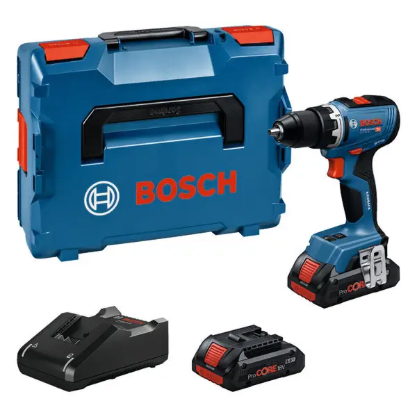 Bosch Professional PRO GSR 18V-65 Accu schroefboormachine 2x ProCore 4.0Ah - 06019N3206