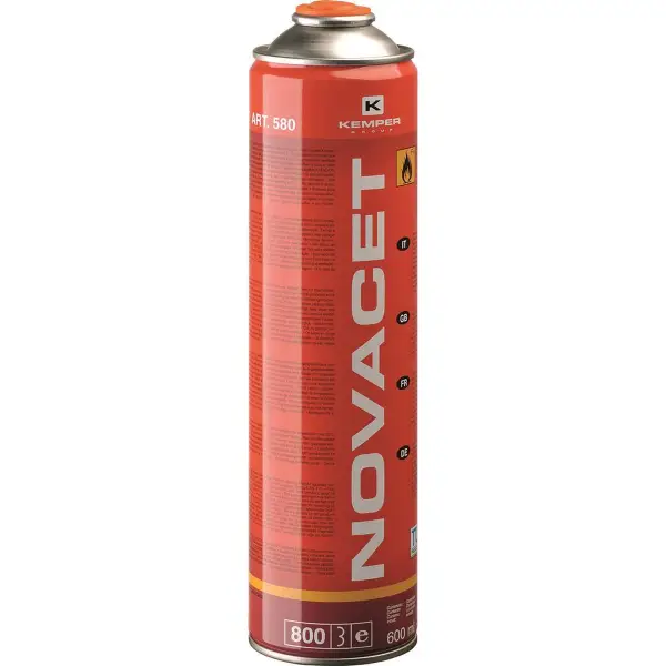 GYS 600ml 330g gasvulling ( gas) NOVACET GAS - 5193040434