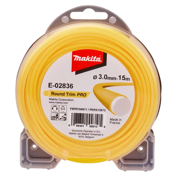 Makita 3,0X15M Maaidraad Rond - E-02836