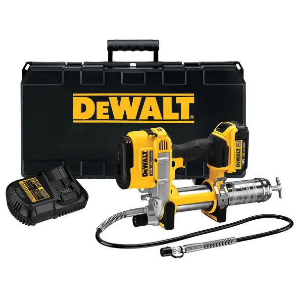 DeWALT DCGG571M1 Accu vetspuit 18V XR 4.0Ah in koffer