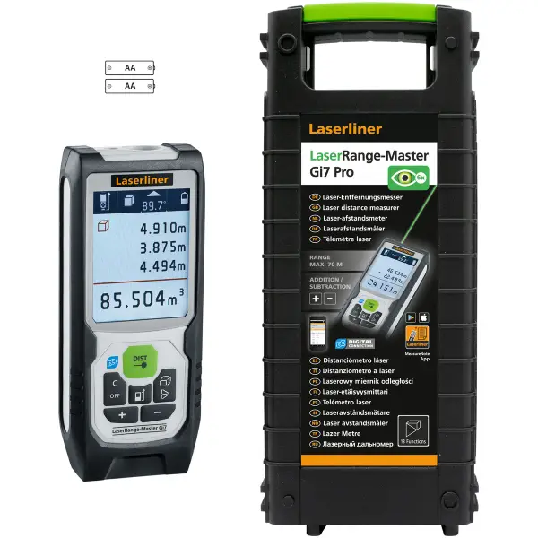 Laserliner LaserRange-Master Gi7 Pro Digitale afstandsmeter 70 m - 080.847A