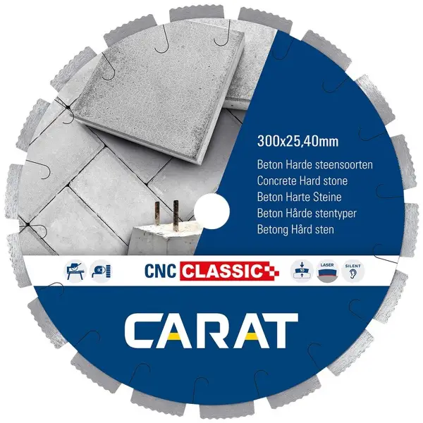 Carat Diamantzaag beton CNCC Ø 350 mm, asgat 30,00 mm - CNCC350500