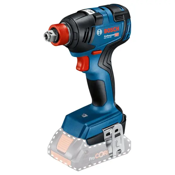 Bosch Professional GDX 18V-200 Accu slagmoersleutel 2-in-1 200Nm 18V Basic Body - 06019J2204