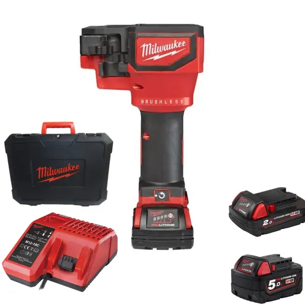 Milwaukee M18 BLTRC-522X Accu draadeindknipper 18V 5.0Ah in HD-Box - 4933471151