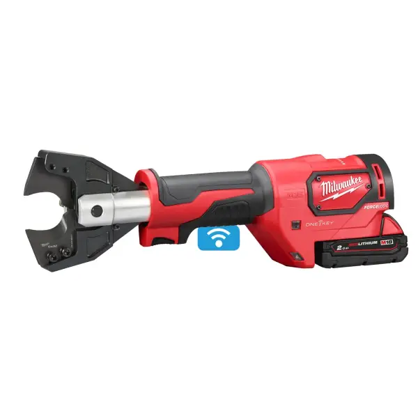 Milwaukee M18 ONEHCC-201C CU/AL SET FORCE LOGIC™ Accu hydraulische kabelkniptang 18V 2.0Ah in koffer